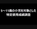 5～11歳の小児を対象とした特定使用成績調査