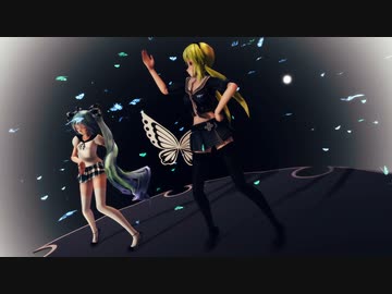 【MMD】おどりゃんせ  Miku  Gumi