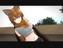 【MMDけもフレ】Tda式改変タテガミオオカミで「こっち向いてbaby」