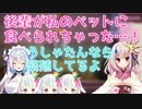 後輩が食べられた!!なぜか同期の家で後輩が繁殖してる！？【VTuber切り抜き/七彩てまり/愛咲よつのは/Minecraft】