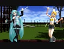 【MMD】1052Midさんと1052リンちゃんでカラフル×メロディフルバージョンやってみた！【七葉1052式】