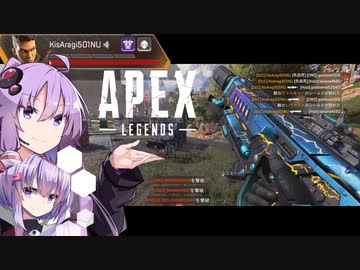 【APEX】猛者はキーマウを使うって？ゆかりさんはパッドよ。【A.I.VOICE実況】