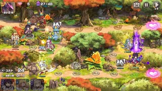 【モン娘TD】狙われたホルスタインEX1 配布縛り