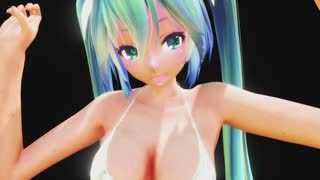【MMD/sdPBR】ビキニミクさんでヴァンパイア