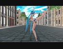 【めんぼう式まつり2022】【Ray-mmd】めんぼう式ミクが鍵束式適当街でNo Time For Tears