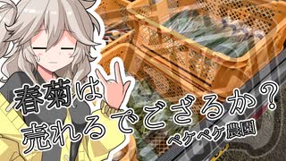 2022年3月28日　農作業日誌P218　エシャレットと春菊の出荷の日　VOICEVOX解説