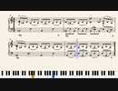 Philip Glass - Façades (Glassworks V) piano solo with sheet music