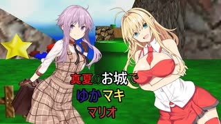 【スーパーマリオ64】真夏のお城でゆかマキ実況　13【ソフトウェアトーク実況プレイ】