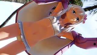 【MMD艦これ】ろーちゃん、島風、オイゲンでちょw マジww 無理www