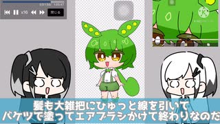 ずんだもん立ち絵RTA  【1時間05分】