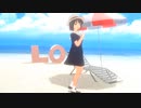 紺セーラーとカンカン帽とお芋