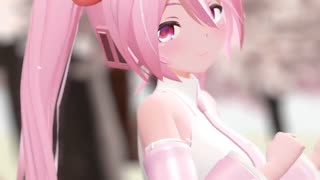 ふりふり桜ミクちゃん【む～ぶ式初音ミク】