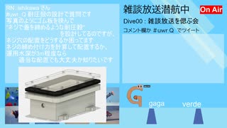 雑談放送 潜航中! Dive:01 ”2回目にして準備が間に合わぬ”