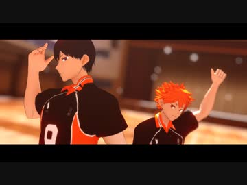【MMDHQ!!】日向とみんなでおこちゃま戦争