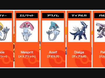 ダイアモンド&パール】ポケモン英語名一覧[シンオウ地方編]【Pokémon