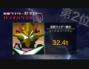 【セイバー】ワンパンで十分□？仮面ライダーセイバー 全登場ライダーパンチ力ランキング【聖刃】[仮面ライダースペックランキング]