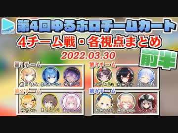 【第4回ゆるホロマリカー】4チーム戦・各視点まとめ 前半【2022.03.30】