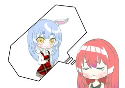 【手書き】収益化剥奪でぺこらに泣き付く宝鐘マリン【ホロライブ/切り抜き】