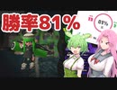 【スプラトゥーン2】ずんだもんバブルまみれになるの巻【VOICEVOX】