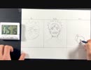 6秒、60秒、6分とうずまきナルトを描き比べてみた。【NARUTO】