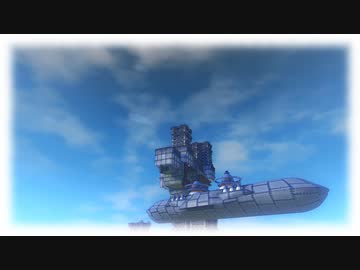 【MMD】青空の町
