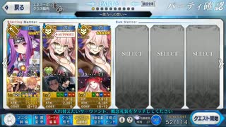 【FGO】アナ単騎 ライトニング・イン・ギルギルガメッシュ（wコヤン）