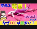 【ゆっくり解説】片道1000円！LCCの優等生は空飛ぶ電車？【ピーチ・アビエーション】