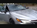 車 Red Grille Frames and Illuminated door sills