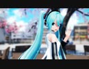 【MMD】海を泳ぐ月  【柴田式ミク】