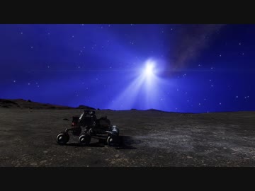 白色矮星のジェットを通り抜ける星に降りてみた 2022