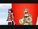 【MMDウマ娘】おなかすいたぬき【キタxサト】