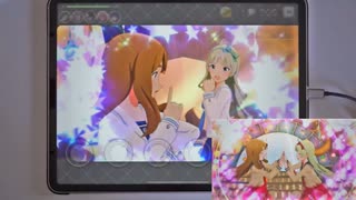 【ミリシタ】想い出はクリアスカイ MM フルコンボ 【手元】