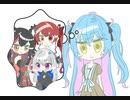 【手書き】かなたんのファッションチェックに巻き込まれる雪花ラミィ【ホロライブ/切り抜き】