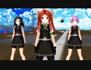 【MMD艦これ・GLIDE】お姉ちゃんセンターのハズなのに目立たなくてピリピリ？【お宮式陽炎改二・不知火改二・黒潮改二】