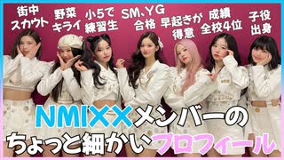 NMIXX(エンミックス)メンバーのちょっと細かいプロフィール