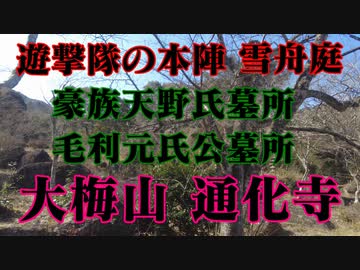 岩国市　通化寺！