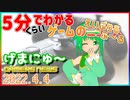 【2022.4.4】 GAMERS NEWS：ゲーム情報番組 げまにゅ～【VTuber】