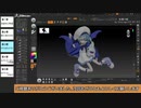 【ZBrush】Live☆Twin リィラのフィギュアを作らせていただいた　Part７　～アイプリント、モデル完成～【遊戯王】