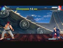 ストリートファイター5　プレイ動画　ファルケVS隆(自分)