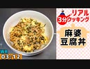 【リアル3分クッキング】めっちゃ美味い『麻婆豆腐丼』 3:12(WR)(料理RTA)