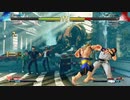 ストリートファイター5　プレイ動画　ルークVS隆(自分)