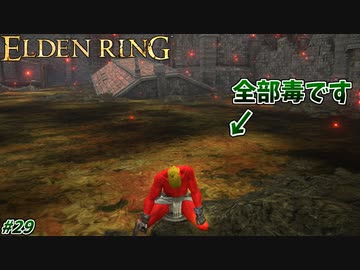 【ELDEN RING】一面の毒とクソモブ！これもう日陰城じゃなくて陰キャ城だろ！！ #29