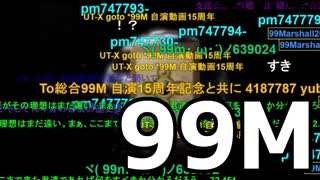 【sm125732】9900万コメント達成の瞬間（マーシャル）