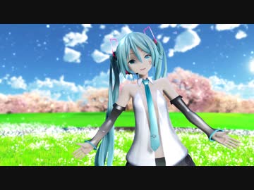 初音ミク 桜ノ雨 オリジナル曲 ニコニコ動画