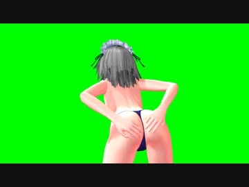 サクヤさんのプリケツエロい！メイド長のケツがこんなに締まりが良いなんてGB.pad