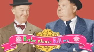 Laurel and Hardy dance to “Kill me baby”/ローレル＆ハーディが曲に合わせて踊る &quot;キルミーのベイベー!&quot;