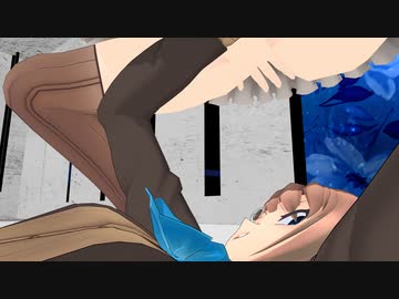 【MMD】摩耶、鳥海さんが鈴熊学園制服でwomanizerを踊る（伸縮）