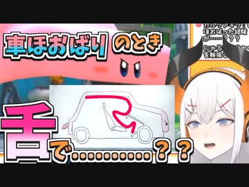 カービィの車ほおばりの秘密に気づいてしまうレヴィ