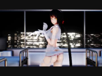 【MMD/紳士向け】深夜病棟でえっちなナース康熙さんが動画撮影してるだけ