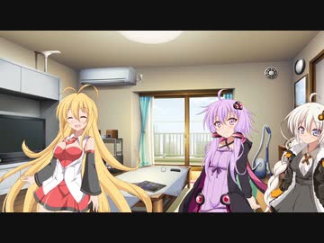 【ある日のボイロ達】何故かゆかりさんがマキちゃんの胸を揉むことになった。